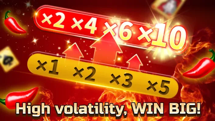 Colorful slot machine with jackpot display